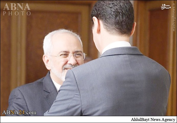 عکس/ دیدار ظریف با بشار اسد