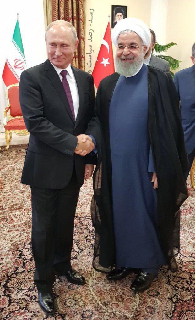 دیدارهای جداگانه روحانی با پوتین و پوتین با اردغان