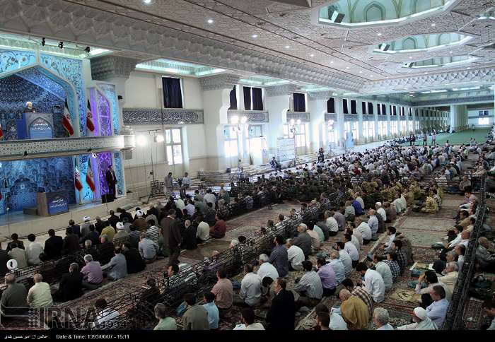 حاشیه‌های تصویری نماز جمعه امروز تهران