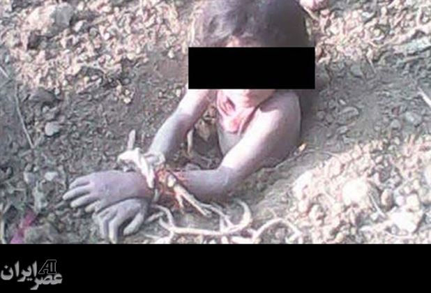 زنده به گور کردن دختر 10 ساله در هند /عکس