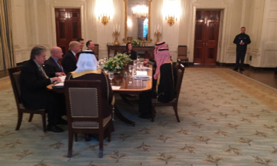 محمد بن سلمان، ولیعهد و وزیر دفاع در کاخ سفید