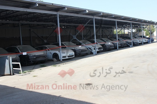 عکسی از پارکینگ خودروهای قاچاق جنجالی