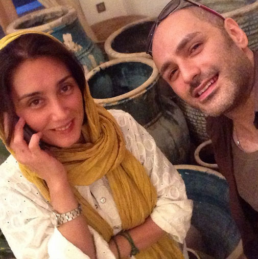 هدیه تهرانی در سلفی پیام ایرایی