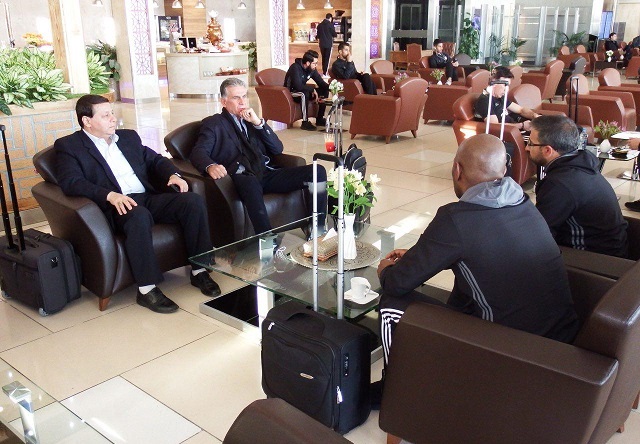 تیم ملی فوتبال عازم تونس شد/ کی‌روش در کانون توجه + تصاویر