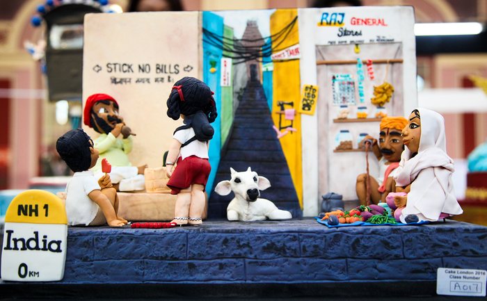 نمایشگاه بین‌المللی کیک‌پزی در لندن به روایت تصاویر