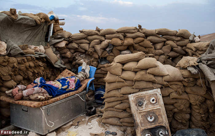 (تصاویر) در چند قدمی داعش