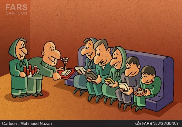 کاریکاتور/ پذیرایی ویژه در شب یلدا!