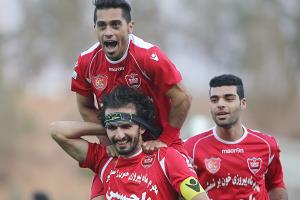 شادي گل دلنشين کاپيتان پرسپوليس (عکس)