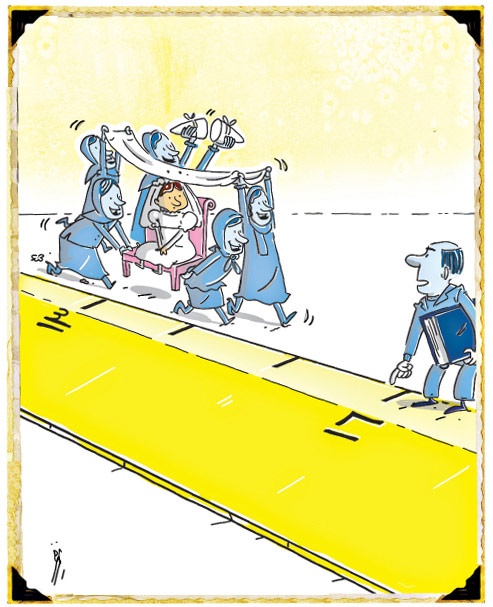 کاریکاتور/ سن ازدواج دختران!