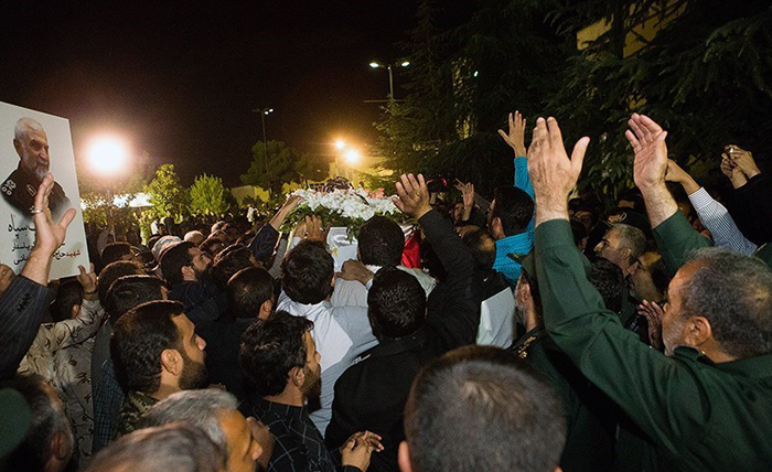 (تصاویر) ورود پیکر سردار همدانی به کشور