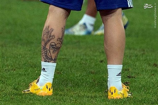 خالکوبی عجیب و جدید لیونل مسی+ عکس