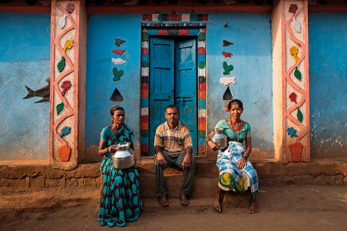 (تصاویر) چندهمسری به خاطر کم‌آبی و خشکسالی