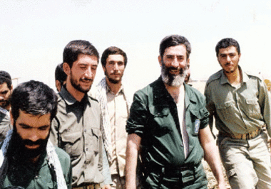 مقام معظم رهبری در جبهه جنگ