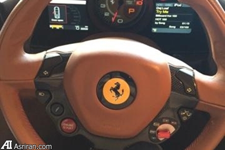 اولین فراری اسپایدر در ایران(عکس)