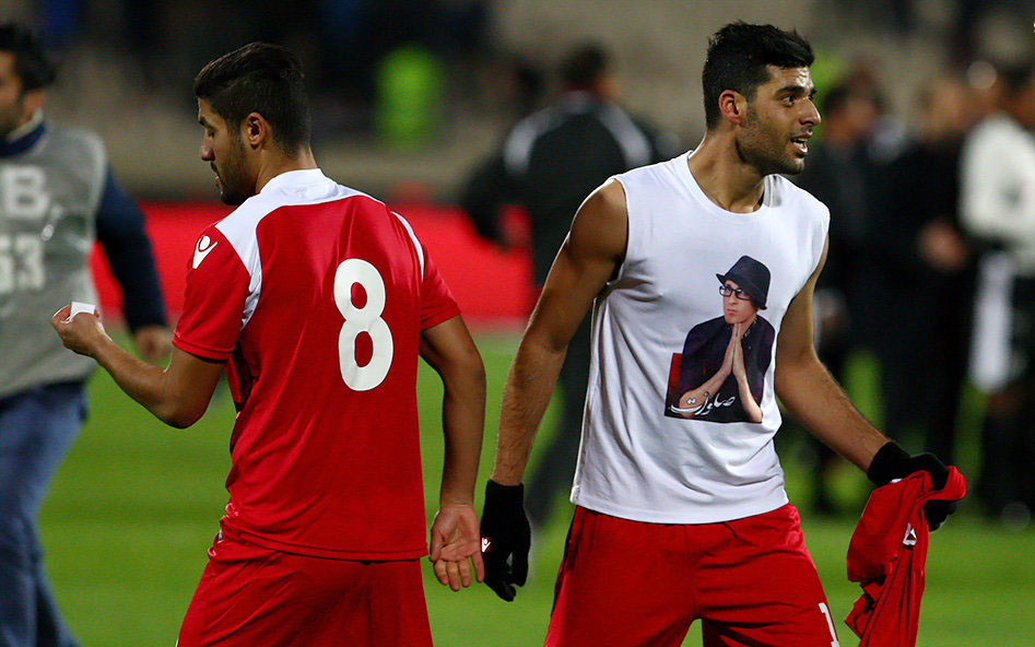 عکس مرتضی پاشایی روی پیراهن بازیکن پرسپولیس! +تصویر