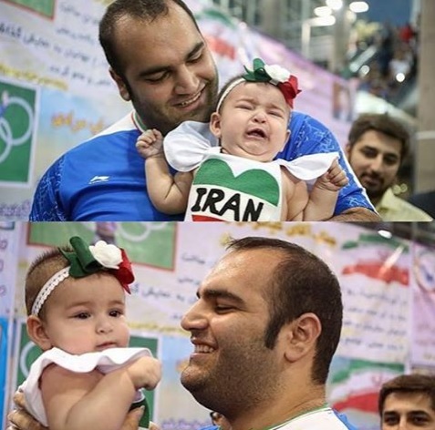 گریه های سلین لبخند را به لبان بهداد نشاند/عکس