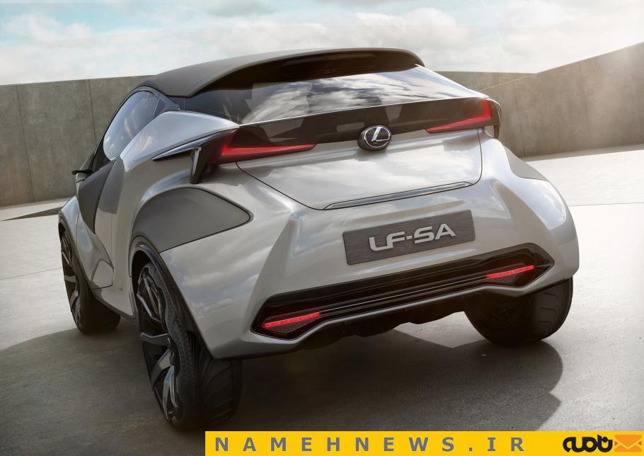 آخرین مدل لکسوس با طراحی فضایی!+تصاویر