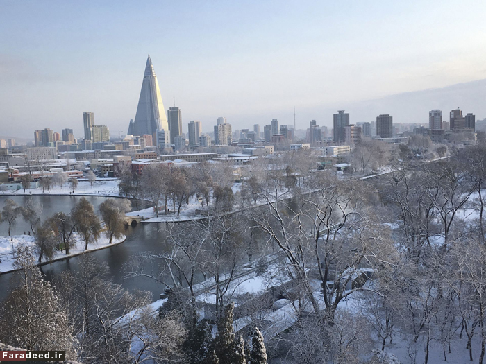 تصاویر/ زمستان و سرما در کره شمالی