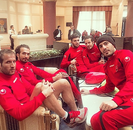 عکس/ پرسپولیسی‌ها در ازبکستان