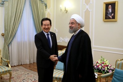 روحانی در دیدار رییس مجلس ملی کره جنوبی