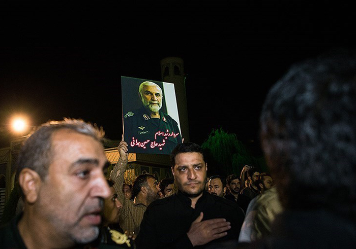 (تصاویر) ورود پیکر سردار همدانی به کشور