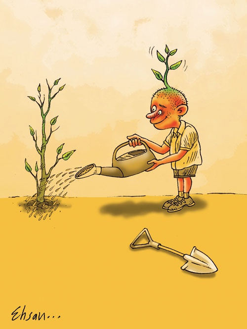 درخت!/كاريكاتور