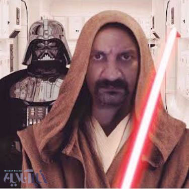 شوخی تصویری مهراب قاسمخانی/عکس