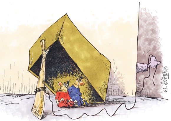 شیوه فروش استقلال و پرسپولیس!/کاریکاتور