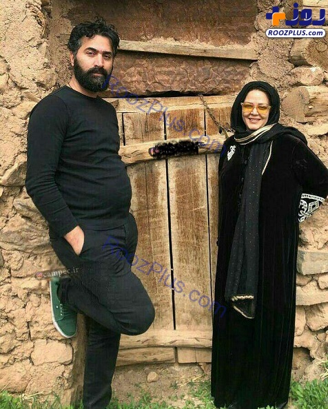 عکسی از تیپ نوروزی بهاره رهنما و همسرش