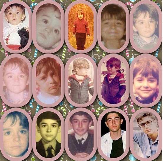 رضا گلزار از کودکی تا نوجوانی/عکس