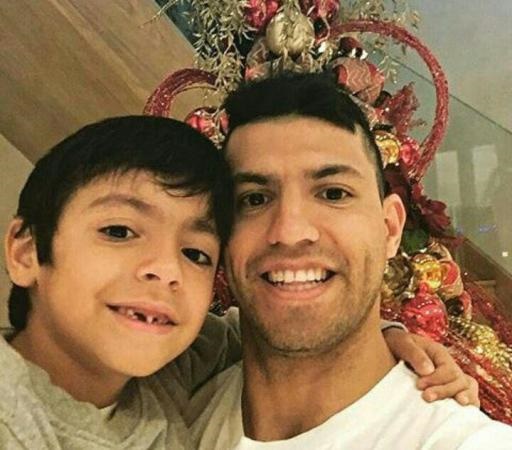 عکسی از نوه و داماد مارادونا