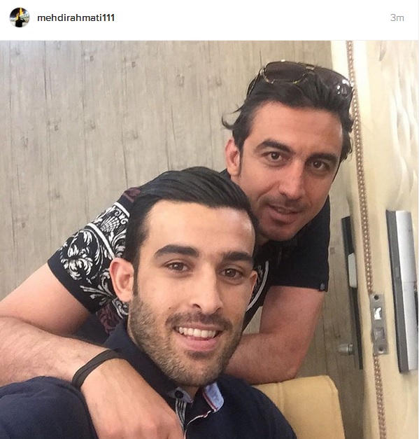 عکس معنادار بختیار رحمانی در اینستاگرام رحمتی