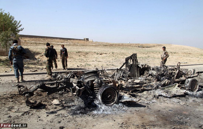 (تصاویر) عقب‌نشینی طالبان از «قندوز»