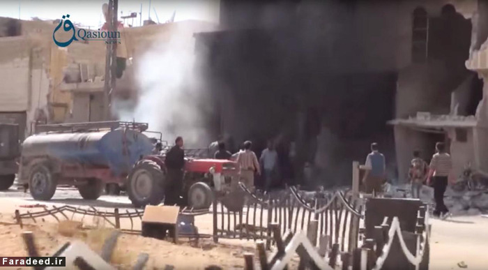 (تصاویر) حملات هوایی روسیه در سوریه