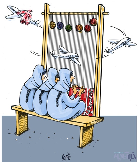 کاریکاتور/ درخشش ایرانی در لس آنجلس!