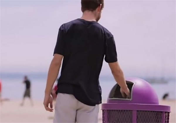 سطل‌های زباله شوخ/عکس