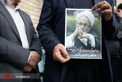 مراسم تشییع جنازه حجت الاسلام شجونی