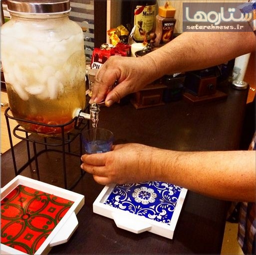 عکس:پذیرانی خاص شریفی نیا از ملیکا