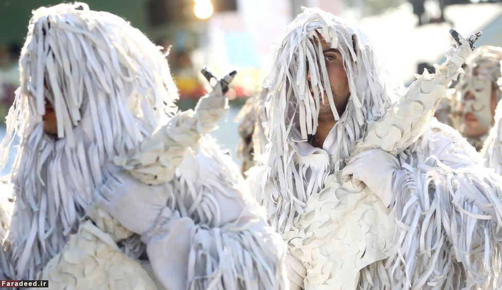 (تصاویر) گزارش رویترز از رژه‌نیرو‌های مسلح ایران