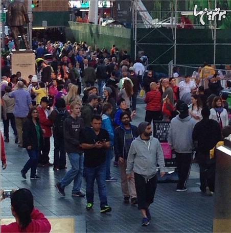 پیمان معادی و رفقا در خیابان های نیویورک!