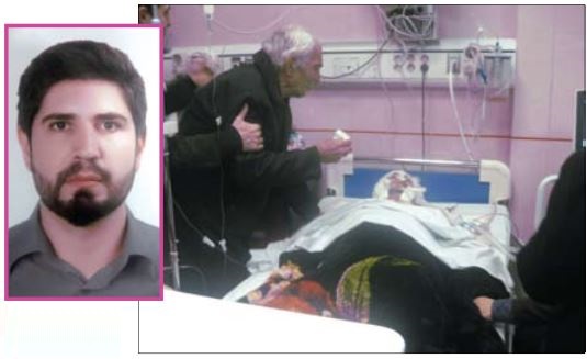 بخشش چراغ خانه‌ابدی تازه‌داماد +عکس