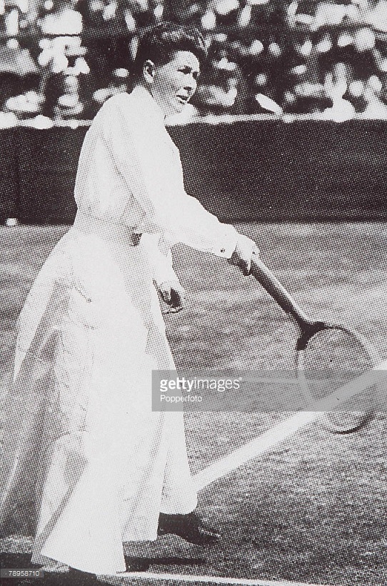 پوشش تنیسور زن انگلیسی در المپیک/عکس