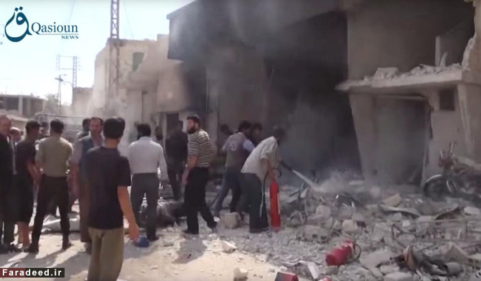 (تصاویر) حملات هوایی روسیه در سوریه