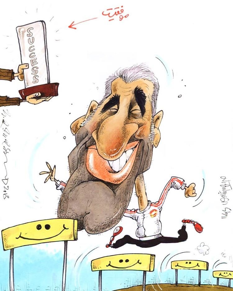 پژمان جمشیدی ستاره می شود اما نه در فوتبال! + کاریکاتور