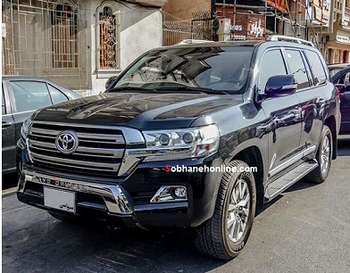 جدیدترین شاسی بلند تویوتا در خیابان های تهران!/عکس