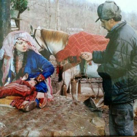 نیوشا ضیغمی در اولین تجربه کاری اش+عکس