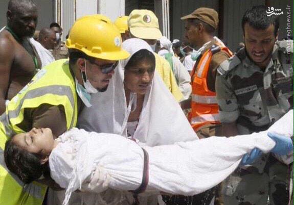 عکس/ کوچکترین قربانی سوء مدیریت آل سعود