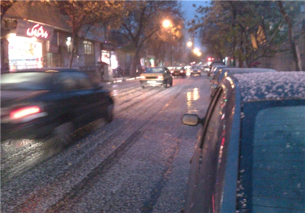 تبریز سفیدپوش شد/عکس