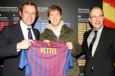 سباستین فتل (راننده فرمول یک) - بارسلونا 