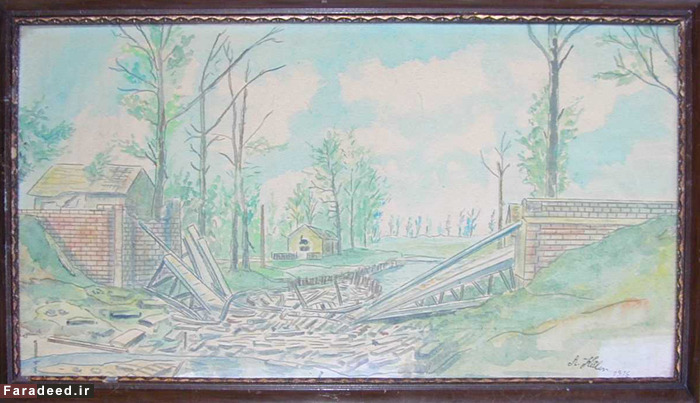 (تصاویر) نقاشی‌های آدلف هیتلر